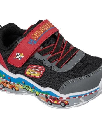 Pantofi sport copii Skechers Play Scene 407312N-BKRD