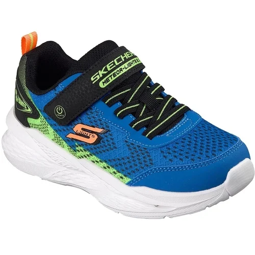 Pantofi sport copii Skechers S Lights Meteor-light 401490LC-BLBK