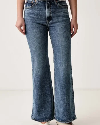 Levi's  blugi flared pentru femei RIBCAGE FLARE H226
