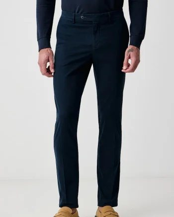 Hackett London  pantaloni chinos pentru bărbați din bumbac cu elastan