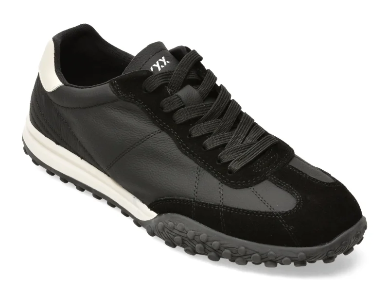 Pantofi sport GRYXX negri, 1338, din piele naturala