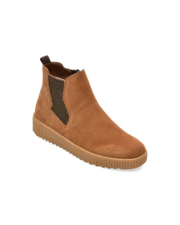 Ghete REMONTE maro, R7994, din piele intoarsa