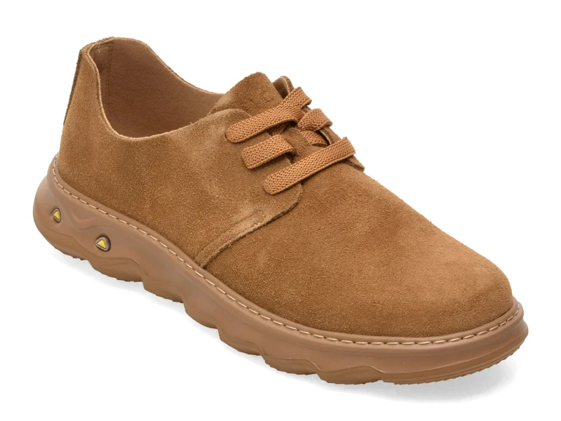 Pantofi EPICA bej, 80060, din piele intoarsa