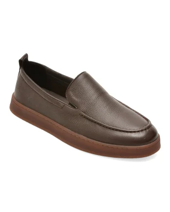 Mocasini EPICA maro, 80059, din piele naturala