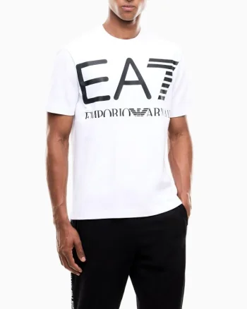 Tricou EA7 TRAIN LOGO SERIES M OVERSIZE  LOGO TEE SS