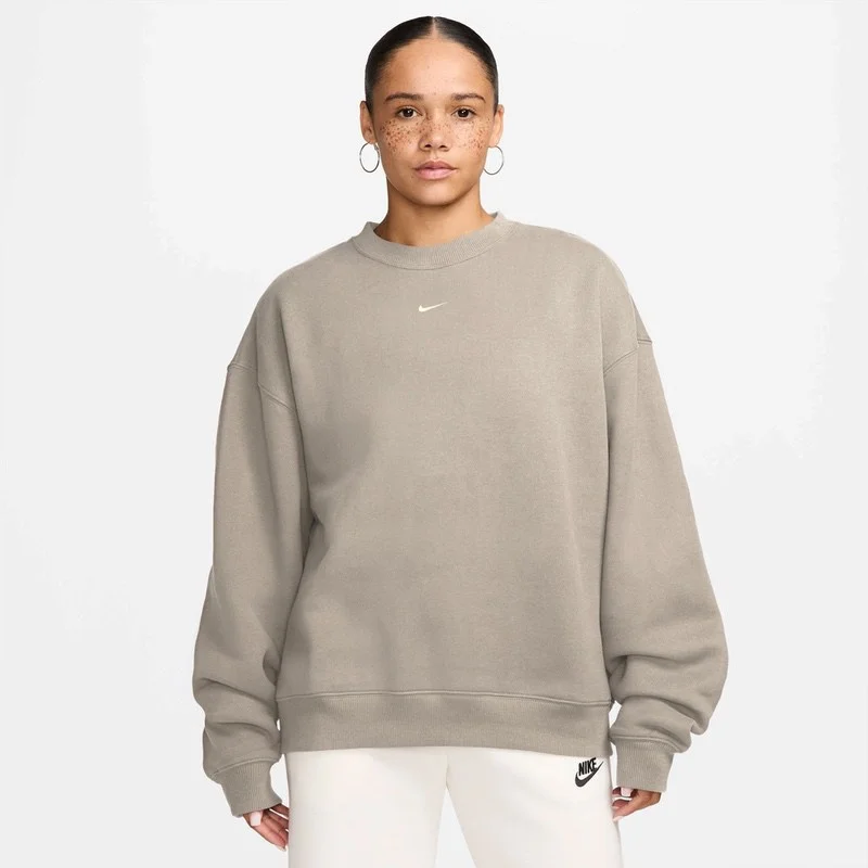 Bluza Nike W NK STDO FLC MW OS CREW