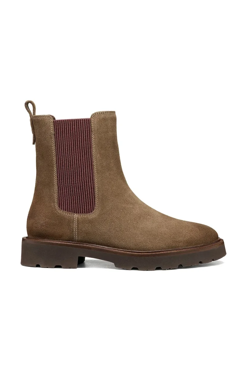 Geox  botine pentru femei din piele întoarsă D NORIZE