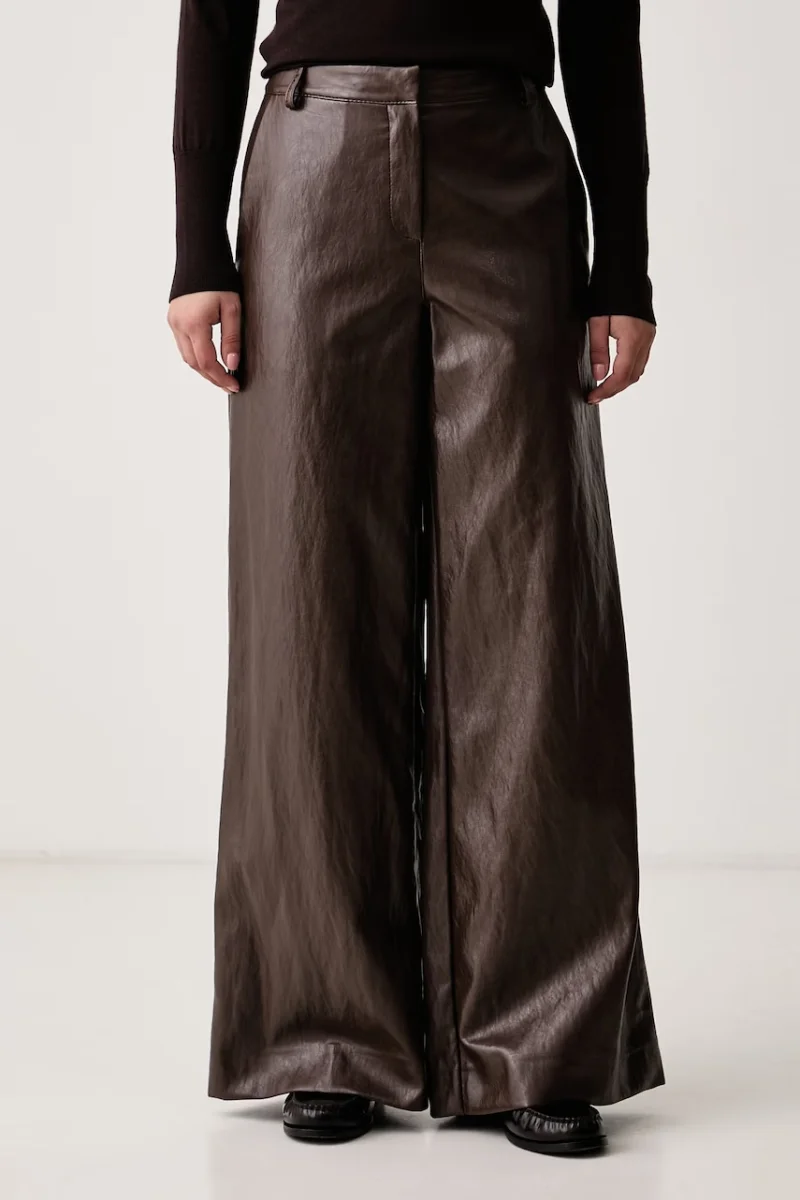 Kaos  pantaloni pentru femei din imitație de piele