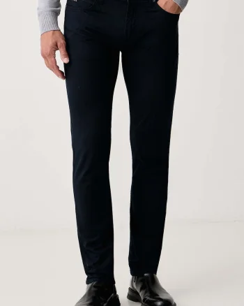 Emporio Armani  pantaloni pentru bărbați din bumbac cu elastan