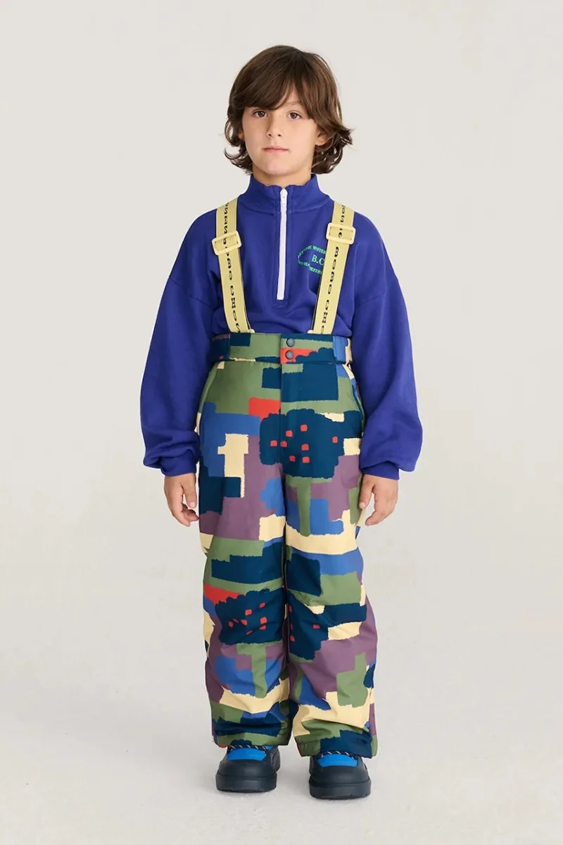 Bobo Choses  pantaloni de schi pentru copii Paint Forest