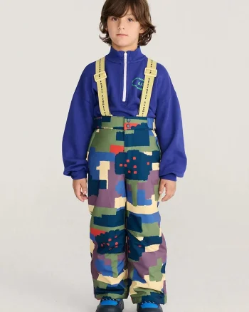 Bobo Choses  pantaloni de schi pentru copii Paint Forest