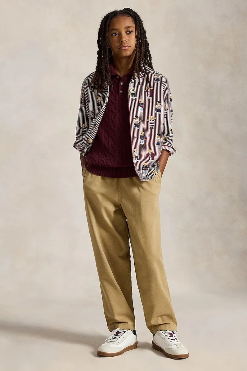 Polo Ralph Lauren  pantaloni regular pentru copii din bumbac