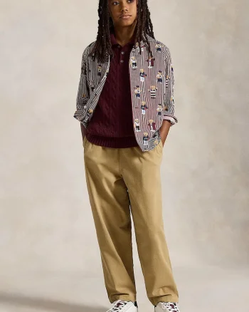 Polo Ralph Lauren  pantaloni regular pentru copii din bumbac
