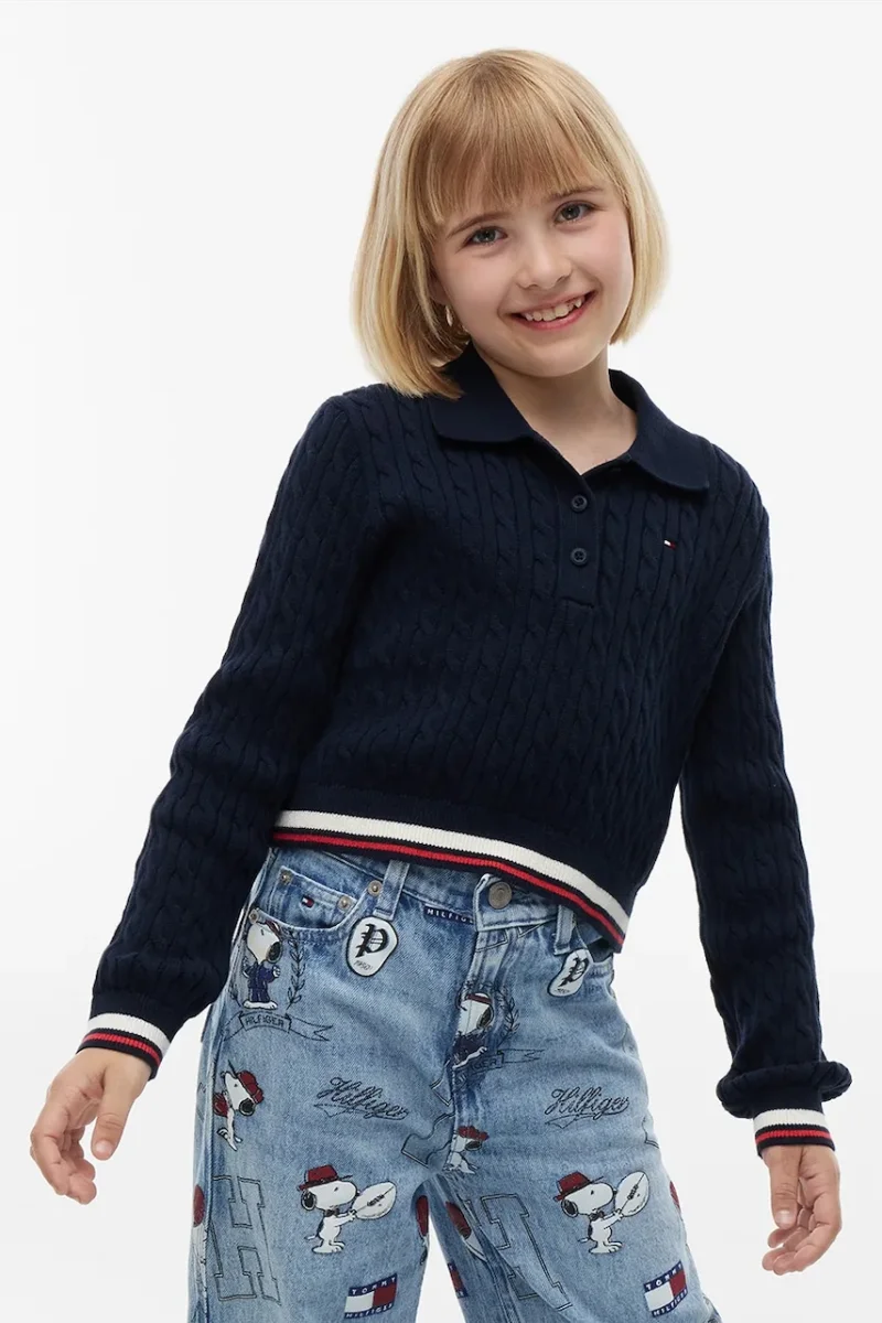 Tommy Hilfiger  pulover pentru copii din bumbac