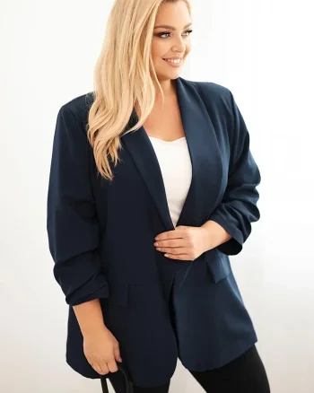 Sacou elegant marime mare bleuma...