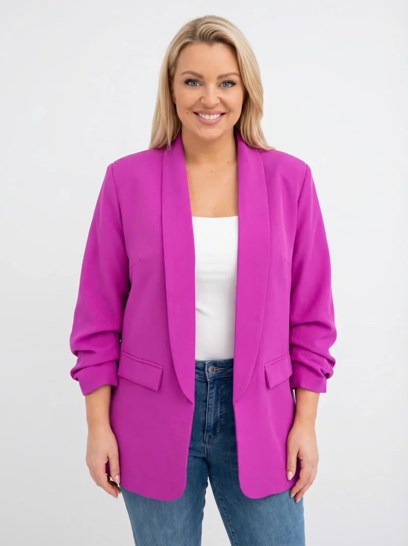 Sacou elegant marime mare violet...
