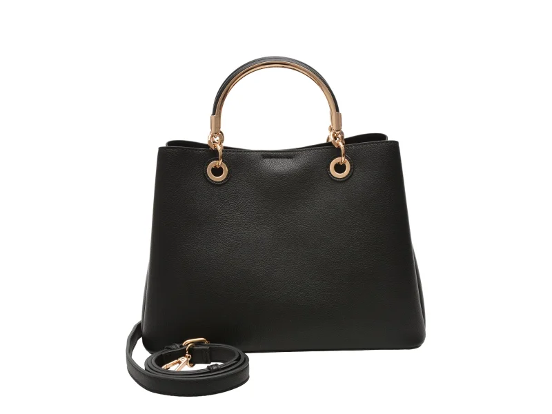 Geanta ALDO neagra, SURGOINE 001, din piele ecologica