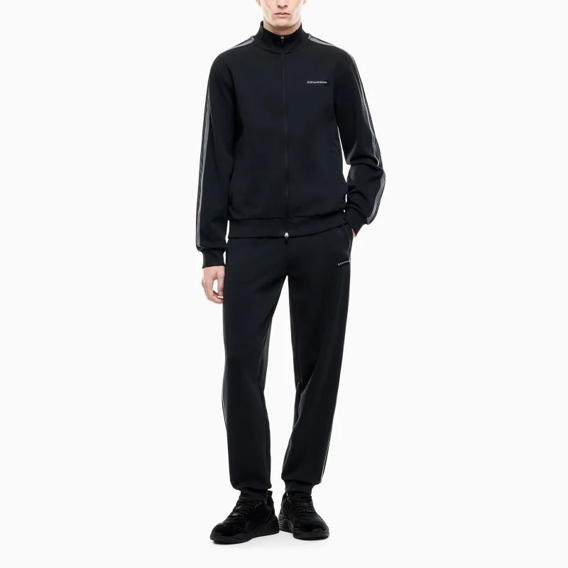 Trening EA7 TRAIN LOGO SERIES M T-SUIT T-TOP FZ CH 7 LINES COPL