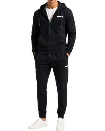 Trening EA7 TRAIN VISIBILITY M T-SUIT HOODIE FZ CH BR