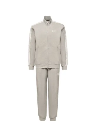 Trening EA7 TRAIN GREYLANGE U T-SUIT T-TOP FZ CH CO PA ST