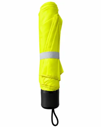Umbrela pliabila pentru ploaie, 8 spite, diametru 97 cm, UMB028, Galben neon