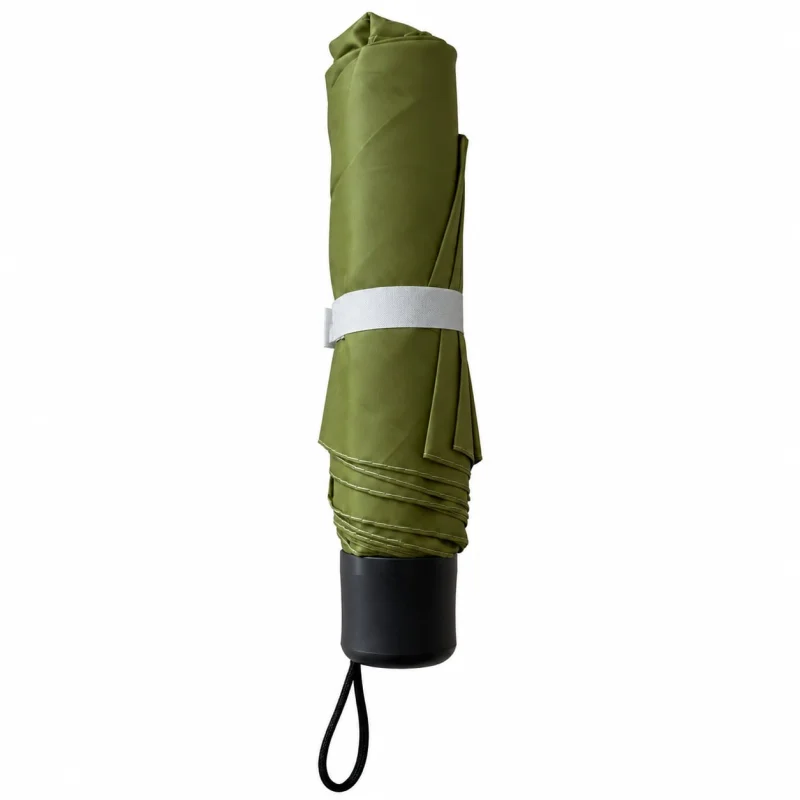 Umbrela pliabila pentru ploaie, 8 spite, diametru 97 cm, UMB032, Olive