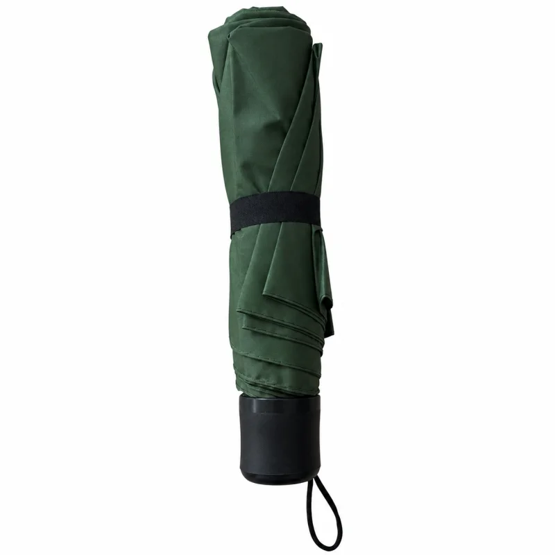 Umbrela pliabila pentru ploaie, 8 spite, diametru 97 cm, UMB035, Verde inchis