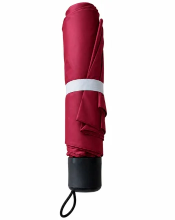 Umbrela pliabila pentru ploaie, 8 spite, diametru 97 cm, UMB036, Bordo