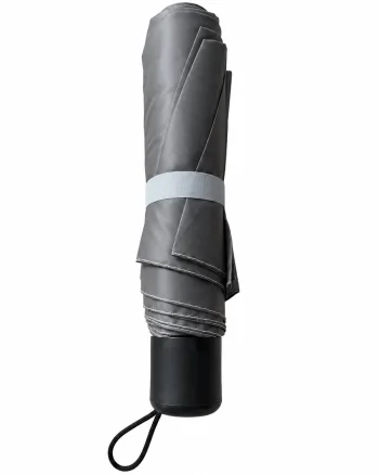 Umbrela pliabila pentru ploaie, 8 spite, diametru 97 cm, UMB042, Gri inchis