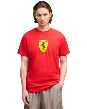 Tricou barbati Puma Ferrari Colored Shield Tee 63700302
