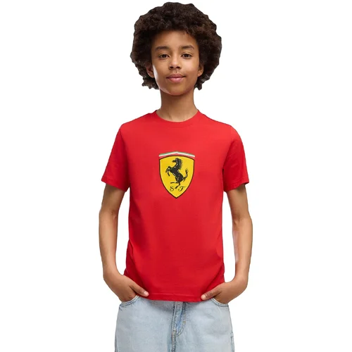 Tricou copii Puma Ferrari Kids Colored Shield Tee 63703402