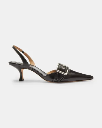 Coach  pantofi cu toc stiletto din piele Margot Slingback