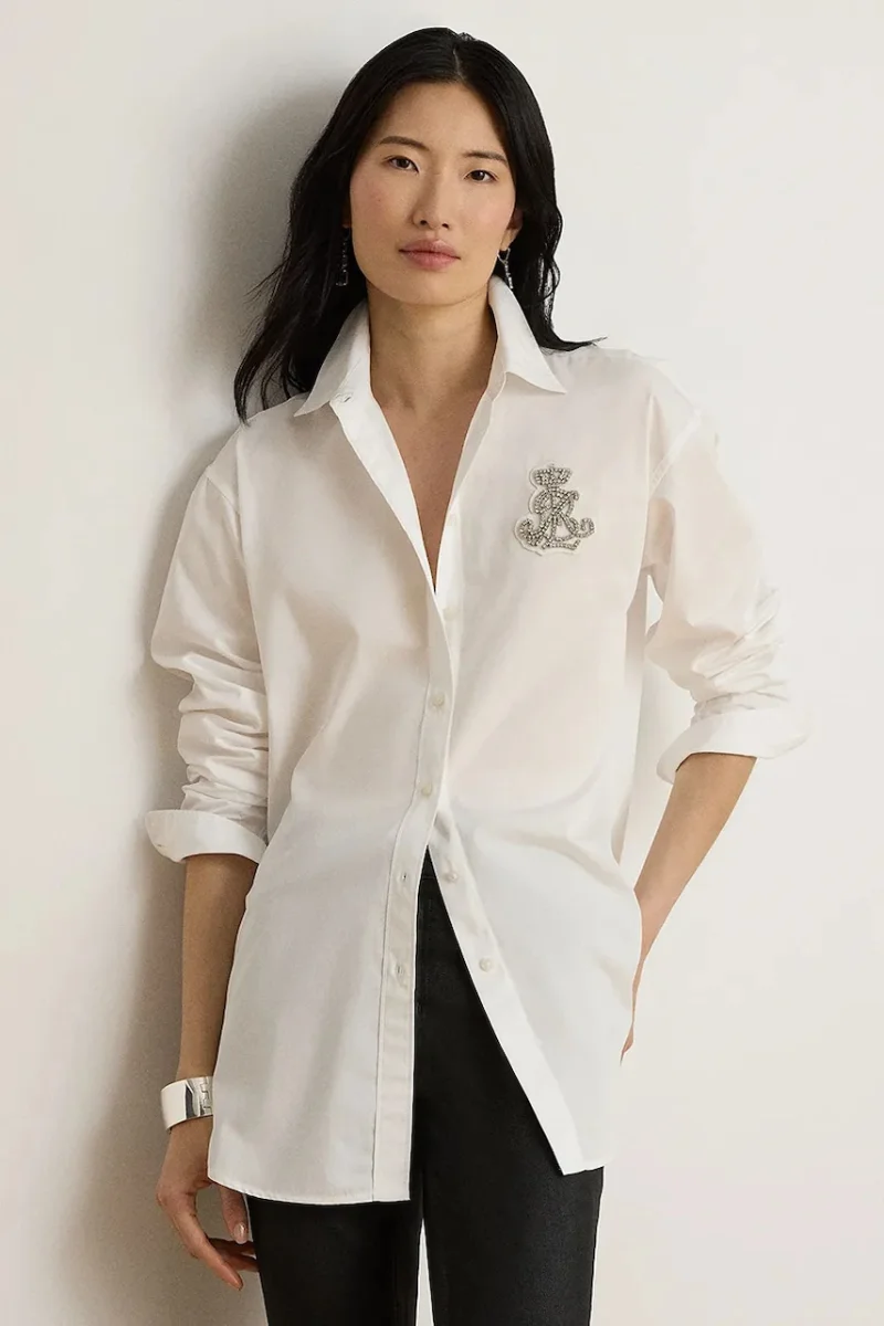 Lauren Ralph Lauren  cămașă pentru femei din bumbac