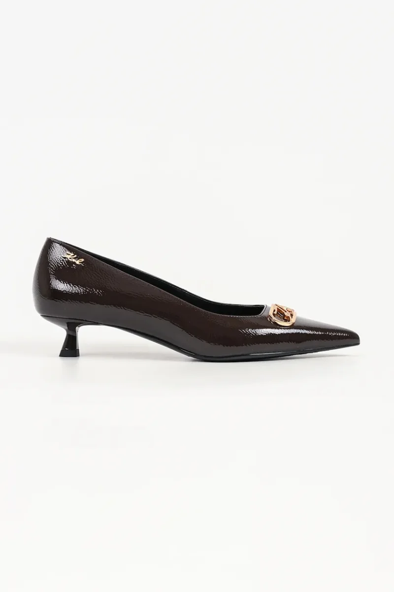 Karl Lagerfeld  pantofi cu toc stiletto din piele Pasha