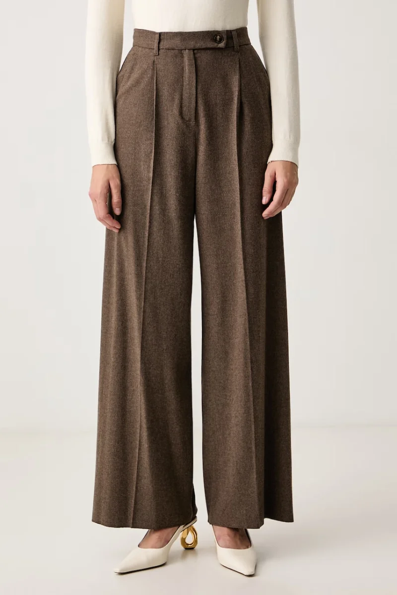 Marella  pantaloni de costum pentru femei cu amestec de lână Emme by
