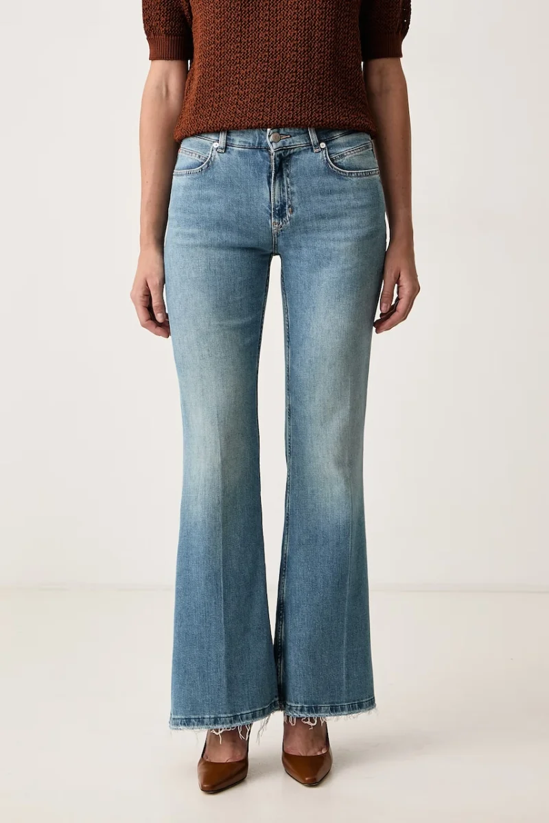 BOSS Orange  blugi bootcut pentru femei C_GLORIA LR