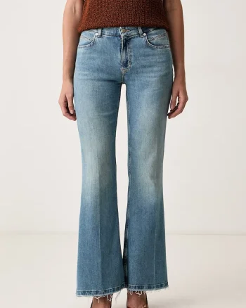 BOSS Orange  blugi bootcut pentru femei C_GLORIA LR