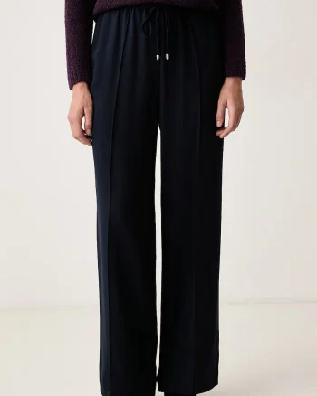BOSS  pantaloni pentru femei din vâscoză Tavati4