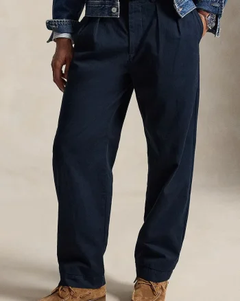 Polo Ralph Lauren  pantaloni chinos pentru femei din bumbac