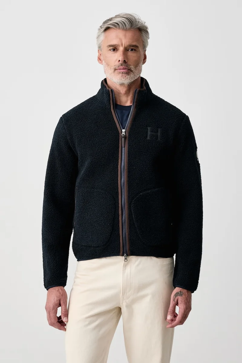 Hackett London  hanorac din polar pentru bărbați