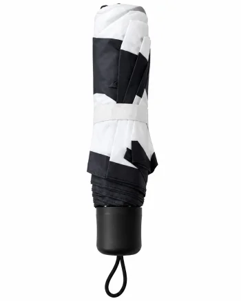 Umbrela pliabila pentru ploaie, 8 spite, diametru 97 cm, UMB062, Albastru / Alb