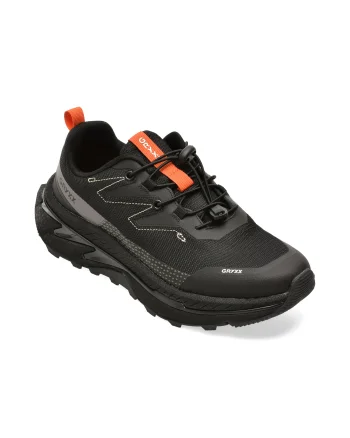 Pantofi sport GRYXX negri, 808, din material textil