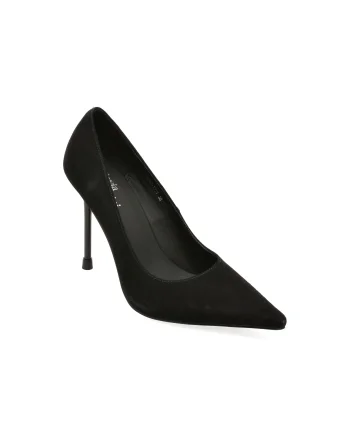 Pantofi eleganti FLAVIA PASSINI negri, 2282X, din piele intoarsa