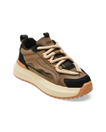 Pantofi sport GRYXX maro, 800, din piele ecologica
