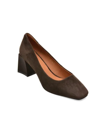 Pantofi eleganti EPICA maro, 6L87, din piele intoarsa