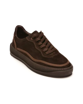 Pantofi GRYXX maro, 17121, din piele intoarsa