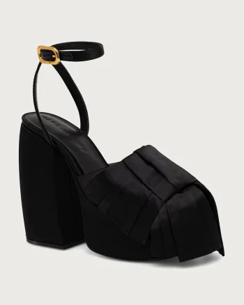 MARC JACOBS  sandale cu toc THE BOW PLATFORM HEEL