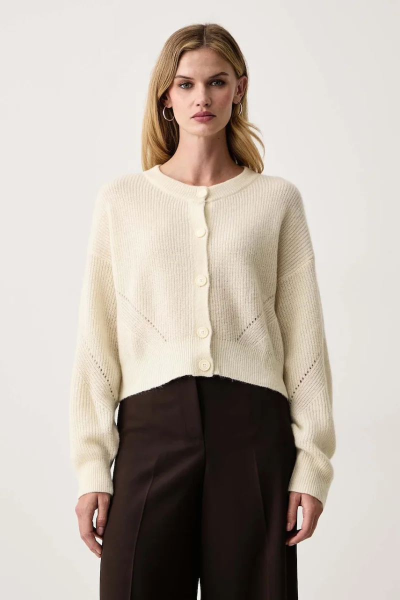 BOSS Orange  cardigan pentru femei cu lână C_Fernard_1