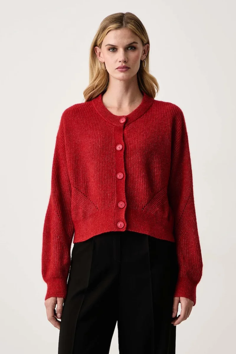 BOSS Orange  cardigan pentru femei cu lână C_Fernard_1