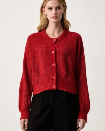 BOSS Orange  cardigan pentru femei cu lână C_Fernard_1